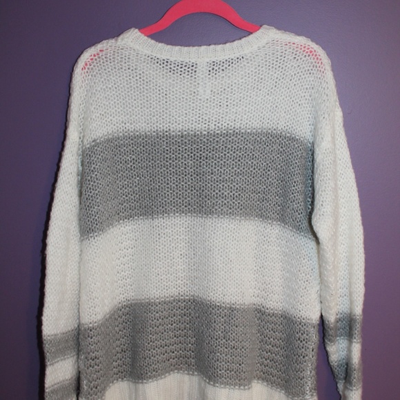 Aeropostale Striped Oversized Sweater - Picture 4 of 6